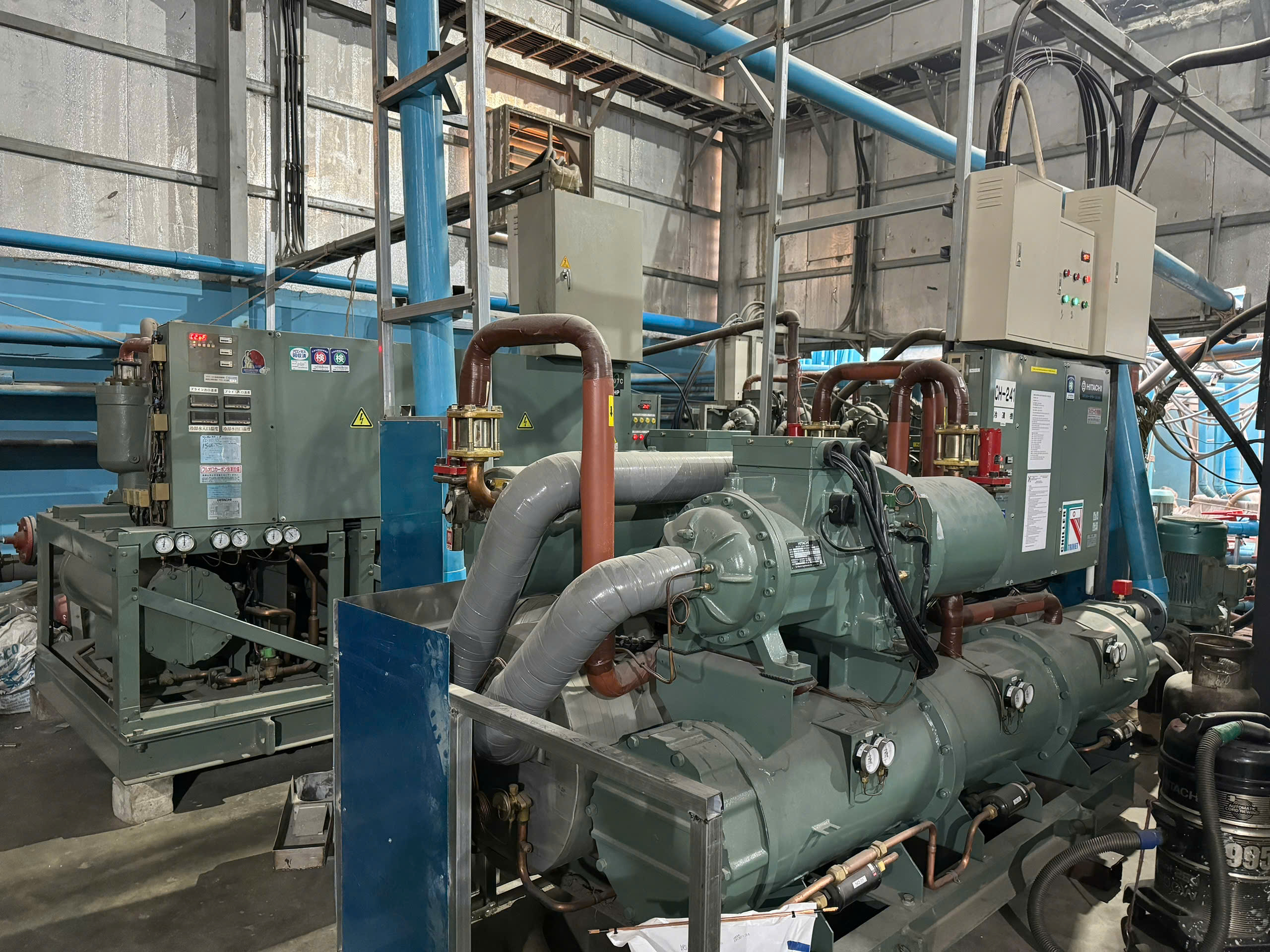 Hệ thống đường ống Chiller Hitachi tại Campuchia